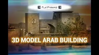 3D Model Arab Building Review