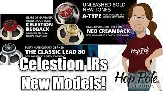 Celestion IR Demos- Neo Creamback, Redback, G12-35XC, Classic Lead