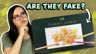 Faber Castell Polychromos pencils have a new design or are they fake? (CC)