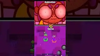 Fearless CORDELIUS 😂 Animation vs Game Brawl Stars #brawlstars #brawlstarsshorts