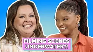 Halle Bailey & Melissa McCarthy From "The Little Mermaid" Answer Your Burning Questions