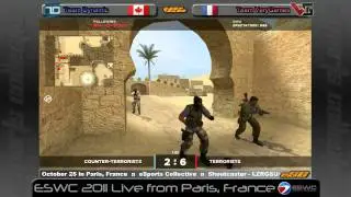 ESWC 2011 | CS:S Finals | Team VeryGames vs Team Dynamic | LIVE