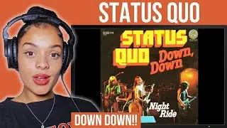 First Time Hearing Status Quo Down down 1974 Reaction | Rere Reacts