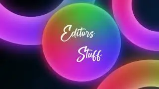 Four colour gradient lighting rings in alight motion | xml file | Preset | Free download