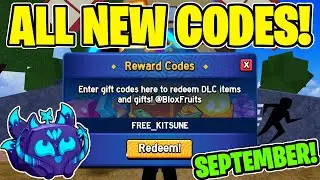 ALL NEW WORKING CODES FOR BLOX FRUITS SEPTEMBER 2024! BLOX FRUIT CODES