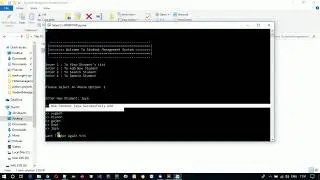 Student Management System Project In Python