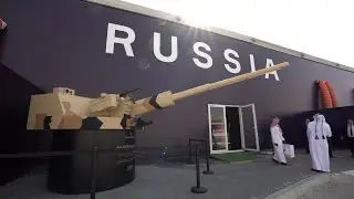 Russias presence at the UAE defense expo is hardly hidden