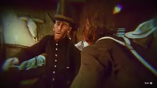 Red Dead Redemption 2 / Model Swap / Arthur and John slap each other