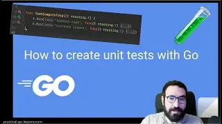 How to write a unit test with Golang. Step by step tutorial