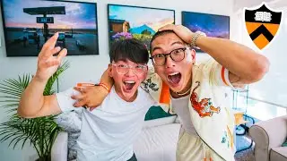 THE ULTIMATE DORM ROOM MAKEOVER (SURPRISING MY BROTHER AT PRINCETON UNIVERSITY)