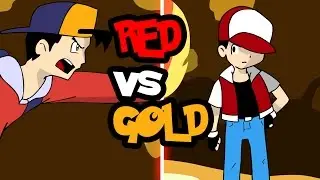 Pokemon Red vs Gold FULL FIGHT