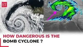 Bomb Cyclone will dump 8 trillion gallons of water across US West Coast- How dangerous is this storm