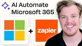 Zapier and Microsoft 365 With OpenAI Beginner's Guide To AI Automation | Tutorial For 2024