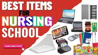 IMPORTANT ITEMS FOR NURSING SCHOOL // for the first years. BEST VIDEO EVER