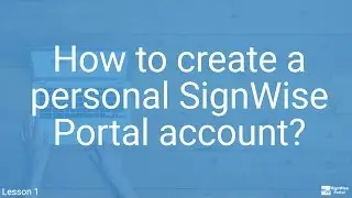 How to create a Free and personal SignWise Portal account?