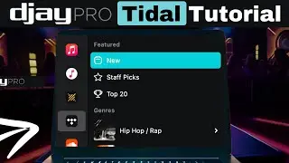 Tidal Tutorial Djay Pro for Mac