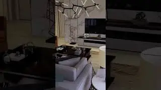 Living Room Interior Design and Animation 