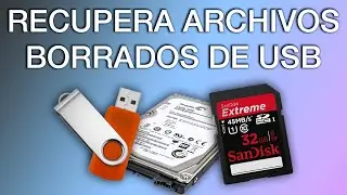 4 Soluciones para Recuperar Archivos borrados de USB