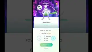 Max out shundo shadow Mewtwo #shorts #maxout #ultragoo #powerup #mewtwo #legendary #gotcha