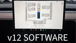 Tesla v12 software update - new graphics, Tesla Vision update?