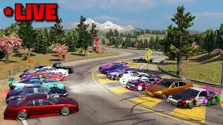 🔴 LIVE: Car Meets, Drift Trains, Minigames! (30K Special!)