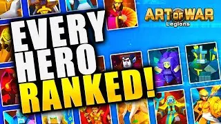 Best & Worst Heroes in Art of War: Legions Tier List (E8)