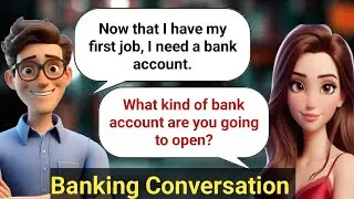 Banking Conversation - Improve English Speaking Skills ✅ Practice 11 ✅