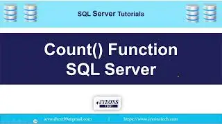 Count Function in SQL Server