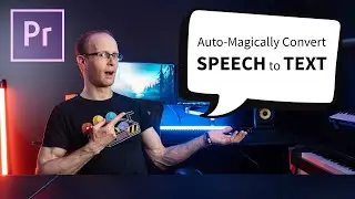 Premiere Pro CC 2021 Speech to Text Tutorial | Automatic Subtitles