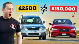 Cheap Skoda Vs World's Fastest Saloon!