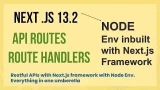 What Are Route Handlers And Api Routes In Nextjs. What Changed After Next Js V13.2. #nextjs13