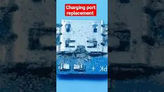 replace charging port of mobile - charging jack repair |Charging connector replacement#viralvideo