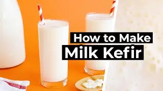 Make Your Own Milk Kefir At Home!