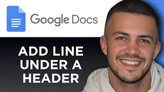 How To Add a Line Under Header In Google Docs (Step By Step)