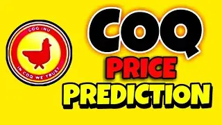 COQ TOKEN PRICE PREDICTION 2026 | COQ COIN CYRPTO 🔥