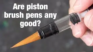 Are piston brush pens any good?