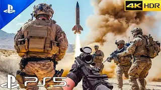 DESERT MISSILE ATTACK  | Realistic Ultra Graphics Gameplay 4k 60fps Modern Warfare II