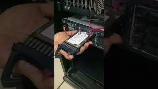 Replacing Faulty SAS HDD On HP ProLiant DL380 G6 Server 