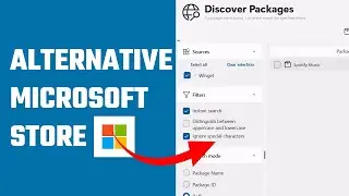 Alternative to Microsoft Store - WingetUI