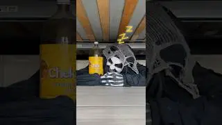 Monster won’t share soda with me 👻🤣 