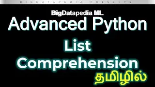 Python List Comprehension in 2 mins | Tamil | Advanced Python - Part 3