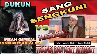 MUKA ALIM TAPI MULUT NYA BUSUK.. AGAMA ISLAM TIDAK BOLEH PERCAYA TRADISI DAN ADAT ISTIADAT.