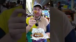 Creamy fried chicken at Mangwon Market in Seoul, South Korea