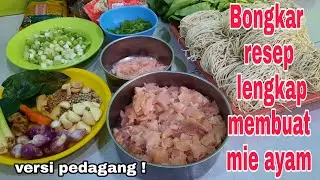 Ide jualan : resep mie ayam jawa wuenakk !