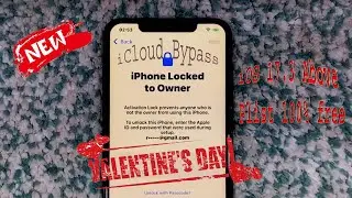 Valentines Special !! iPhone Remove iCloud Activation Lock iOS 17.3 ✅ New Plist Free Service !!