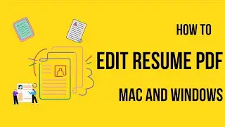 3 Ways to Edit Resume PDF on Mac and Windows Professionally (Also Online)