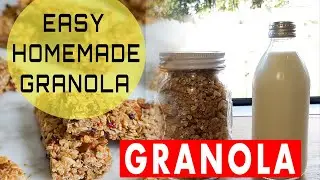 Granola | Granola Recipe | Homemade Granola Recipe | Healthy Recipes | Granola Bar