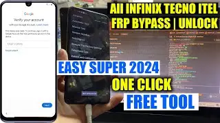 All INFINIX | TECNO | ITEL FRP Bypass 2024 Google Account Remove