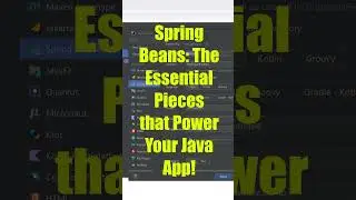 what is bean in spring boot | spring boot backend project