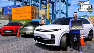 РЕАЛЬНАЯ ЖИЗНЬ В GTA 5 - ПРИВЕЗ LIXIANG L7 И ROLLS-ROYCE SPECTRE ИЗ КИТАЯ НА ПРОДАЖУ! 🌊ВОТЕР